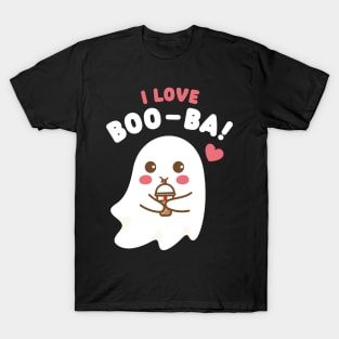 Boo-ba tea ghost (on dark colors) T-Shirt